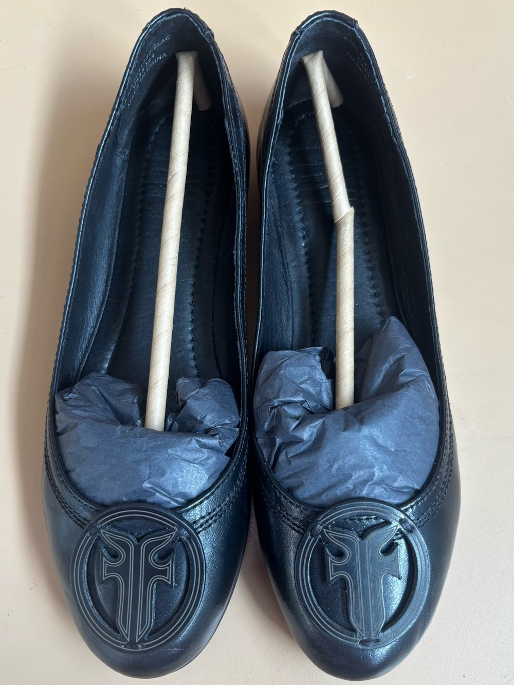 Frye Hayley Ballet Flat with Logo